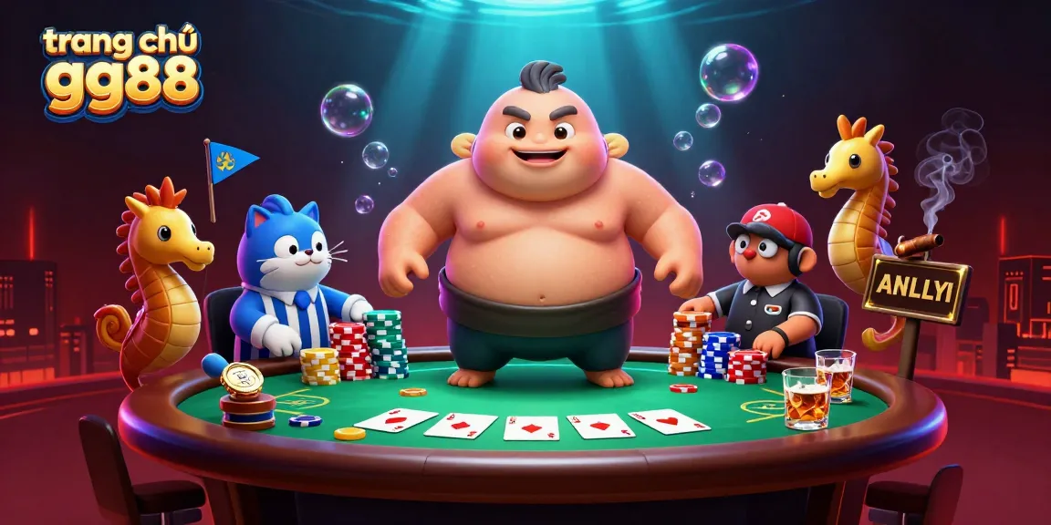 Experience the excitement of trang chủ gg88 with vibrant casino elements and dynamic characters.