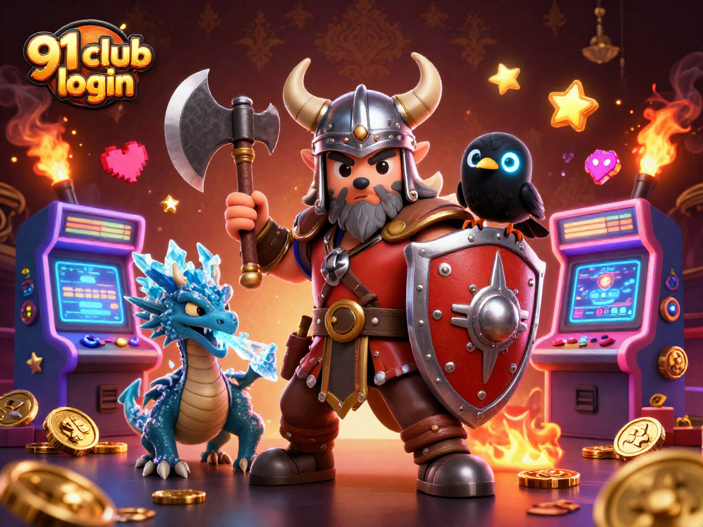Engage in thrilling gameplay at 91 club login with our colorful online casino experience featuring heroic characters.