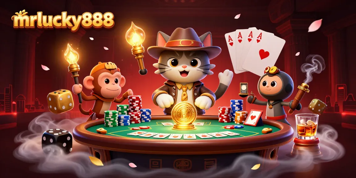 Engage with the thrilling world of mrlucky888 as you play at an archeological casino site illuminated by adventure.
