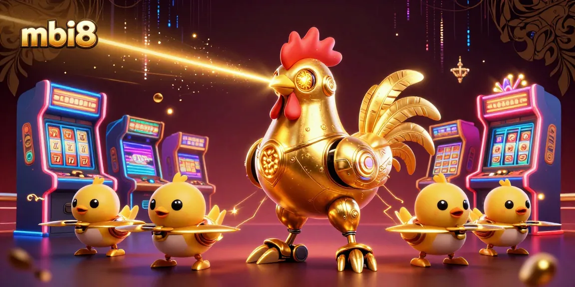 Play with vibrant game elements at mbi8 online casino featuring cartoon characters.