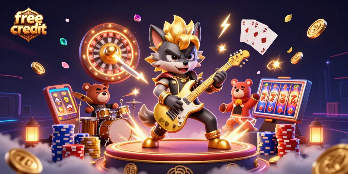 Experience free credit bonuses while enjoying thrilling casino gameplay.