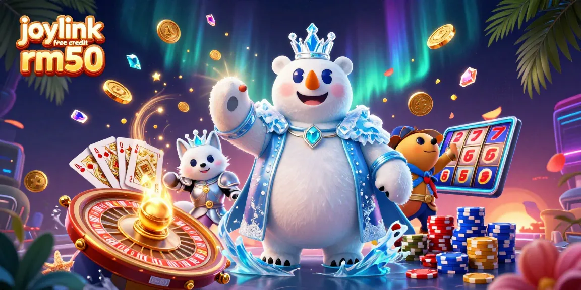 Experience thrilling wins with joylink free credit rm50 in this vibrant casino adventure!